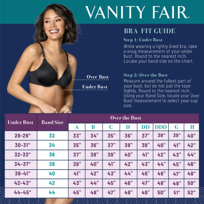 VANITY FAIR BEAUTY BACK BRAS - JCPenney