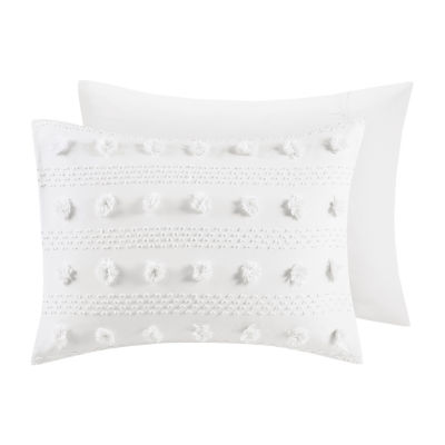 Intelligent Design Vera Clip Jacquard Duvet Cover Set With Sham