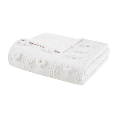 Intelligent Design Vera Clip Jacquard Duvet Cover Set With Sham