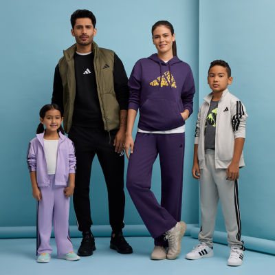 adidas Womens Long Sleeve Fleece Active Hoodie