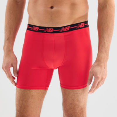 New Balance Mens 4 Pack Boxer Briefs Nb3017-4
