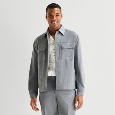 J. Ferrar Heather Twill Mens Shirt Jacket