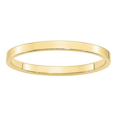 2MM 10K Gold Wedding Band