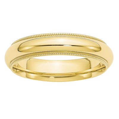 5MM 10K Gold Wedding Band