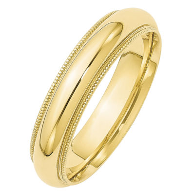 5MM 10K Gold Wedding Band