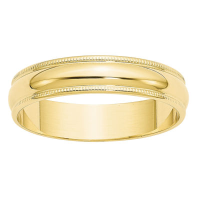 5MM 10K Gold Wedding Band