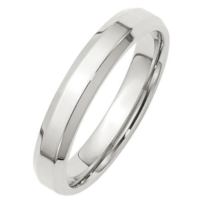 4MM Sterling Silver Wedding Band