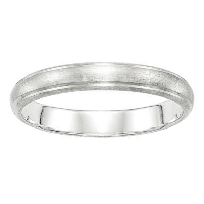 4MM Sterling Silver Wedding Band