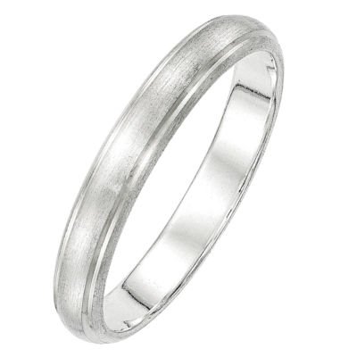 4MM Sterling Silver Wedding Band