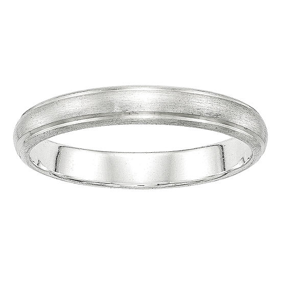 4MM Sterling Silver Wedding Band