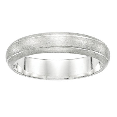 5MM Sterling Silver Wedding Band