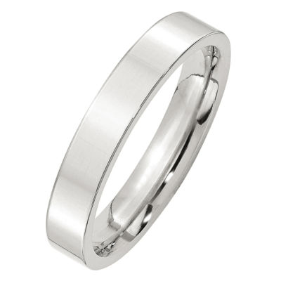 4MM Sterling Silver Wedding Band