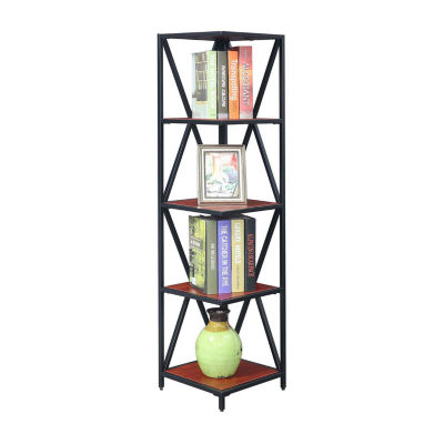 Tucson 5-Tier Corner Bookcase