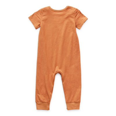 Okie Dokie Baby Boys Short Sleeve Jumpsuit