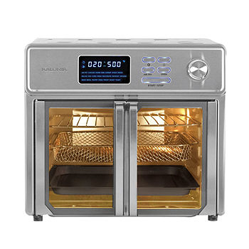 Air Fryer 26 QT Toaster Oven, 24 in 1 Large Convection Air Fryer Oven with  100 Recipes, 1700W
