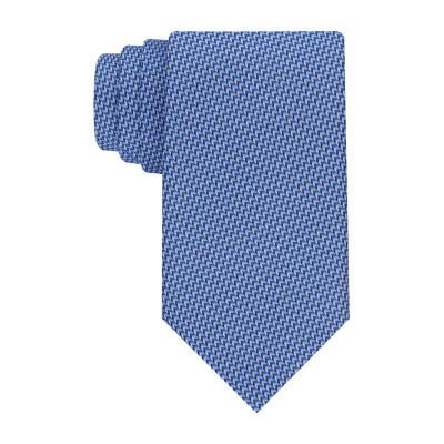 Stafford Tonal Tie, Color: Navy - JCPenney