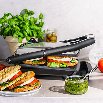 Hamilton Beach Panini Press & Indoor Grill 25334-MX, Color: Stainless Steel  - JCPenney