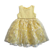 slim fit dress slacks Made in Italy! Michelina Bimbi Girls' Couture Gold Shimmer Dress and Bolero Set 3 Months / Gold
