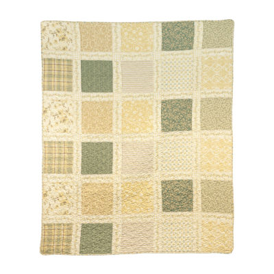 Donna Sharp Meadow Cotton Washable Throw