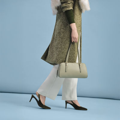 Liz Claiborne Mallory East West Satchel