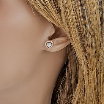 JCPenney Rose Gold Earrings