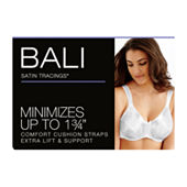 Bali Beautiful Support Lace Minimizer Bra - Beige Shimmer/Ivory • Price »