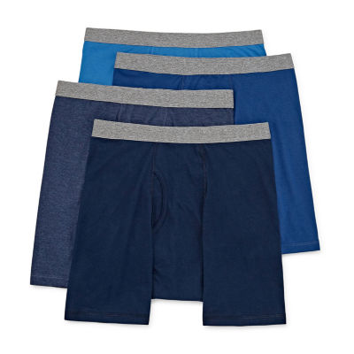 Stafford Dry + Cool Big Mens 4 Pack Boxer Briefs - JCPenney