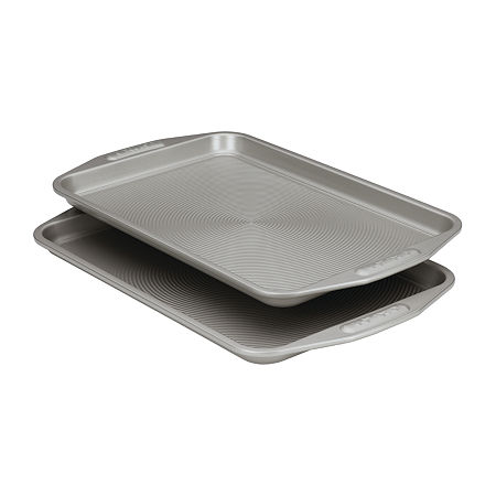 Circulon Total Nonstick Bakeware, 2-Piece Cookie Sheet Set, Gray, One Size, Gray