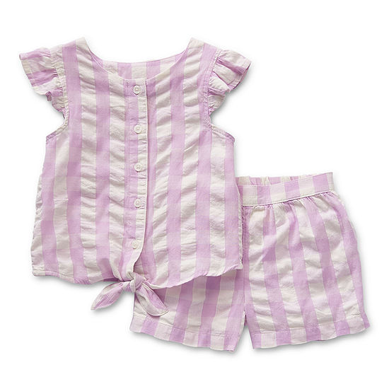 Thereabouts Toddler Girls 2-pc. Short Set