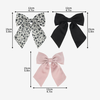 Arizona 3-pc. Multi Floral Bow Hair Ties