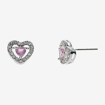 Sparkle Allure Light Up Box Halo Cubic Zirconia Silver Tone Sparkle Allure Light Up Box Halo Cubic Zirconia Silver Tone