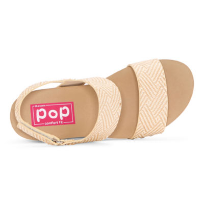 Pop Womens Xiomara Wedge Sandals