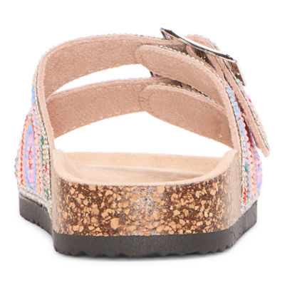 Pop Zephiryn Womens Footbed Sandals