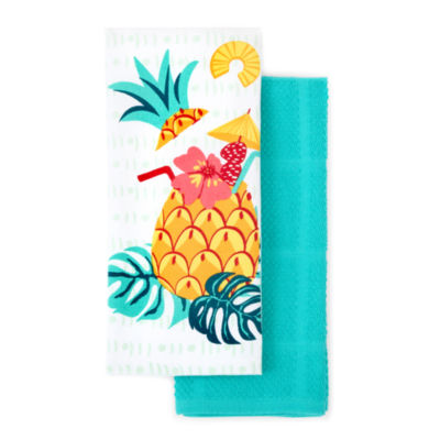 Layerings Tropical Drink 2-pc. Kitchen Towel Set