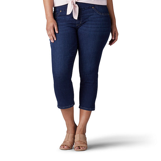 Lee® Slim Comfort Waistband Leg Pull-On Jean - Plus