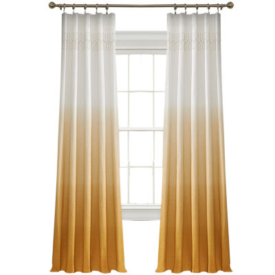 Vue Signature Arashi  Fashion Rod Pocket Light-Filtering Single Curtain Panel