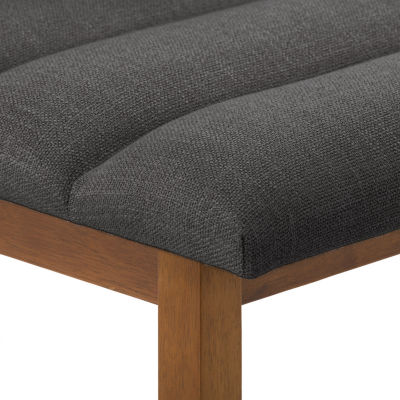 Corliving Boston Dining Collection 2-pc. Upholstered Tufted Bar Stool