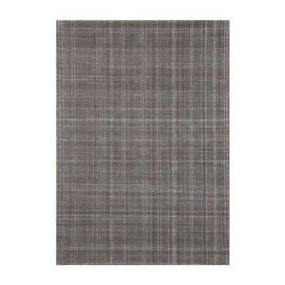 Laurel Plaid Hand Tufted Indoor Rectangular Area Rug