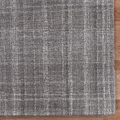 Amer Rugs Laurel Plaid Hand Tufted Indoor Rectangular Area Rug