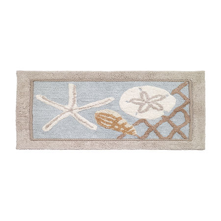 Avanti Seaglass Bathroom Rug Runner, One Size, Multiple Colors