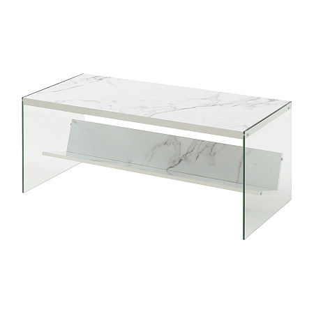Soho Coffee Table, One Size, White