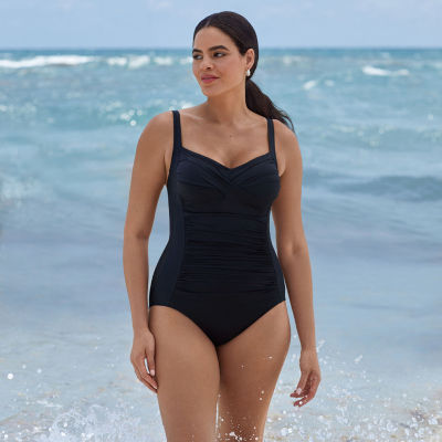 Trimshaper Womens One Piece Swimsuit