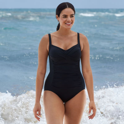 Trimshaper Womens One Piece Swimsuit