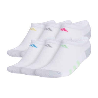 adidas Little & Big Girls 6 Pair Crew Socks