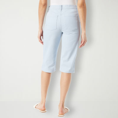 Gloria Vanderbilt® Lorelai Womens Mid Rise Skimmer Pant