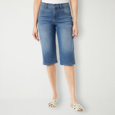 Gloria Vanderbilt Skimmer High-waisted Shorts for Women