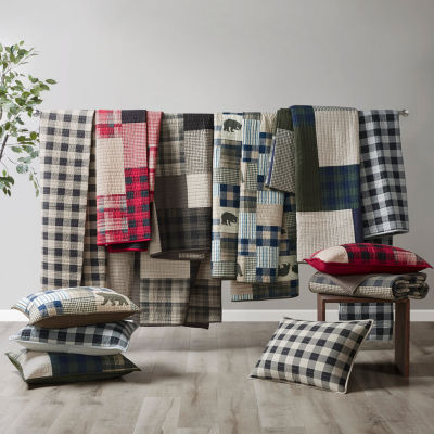 Woolrich Mill Creek Oversized Cotton 3pc Quilt Set