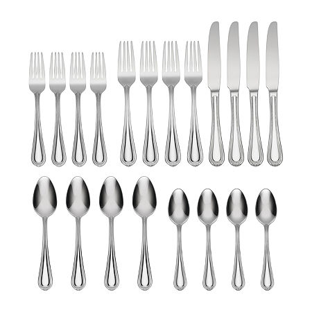 Oneida Countess 20-pc. Flatware Set, One Size, Stainless Steel