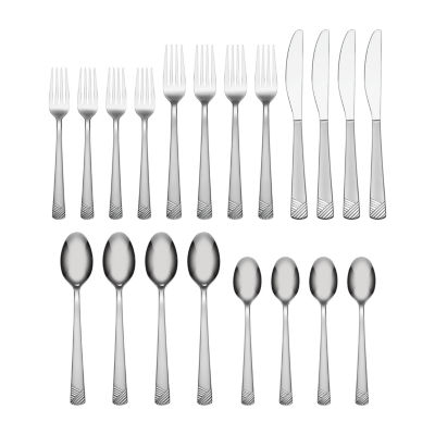 Cambridge Mika Sand 20-pc. Flatware Set