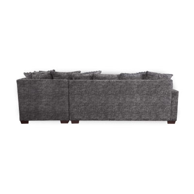 Sonoma 3-Piece Chenille Sofa Chaise U-Shaped Sectional